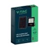 Naświetlacz LED solarny V-TAC 6W pilot auto timer IP65 VT-55050 4000K 400lm